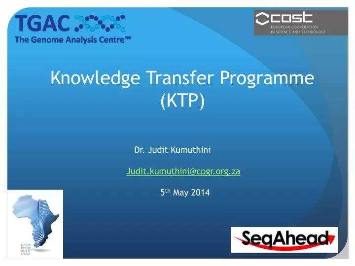 knowledge transfer programme ktp
