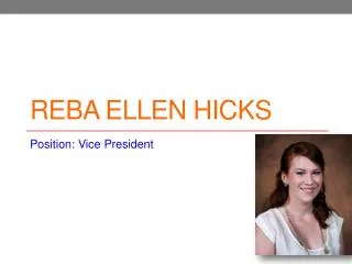 reba ellen hicks