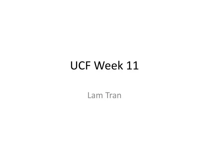 ucf week 11