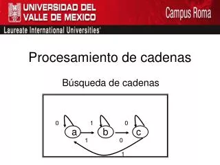 procesamiento de cadenas