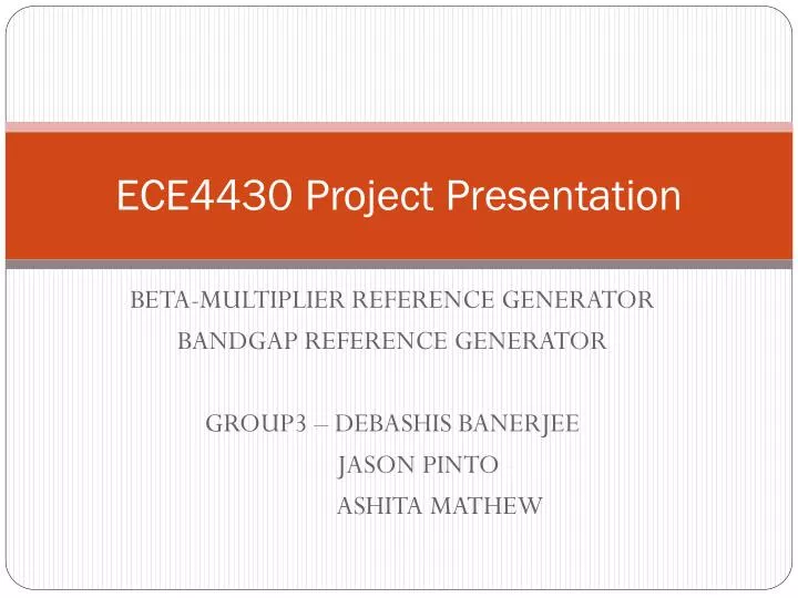 ece4430 project presentation