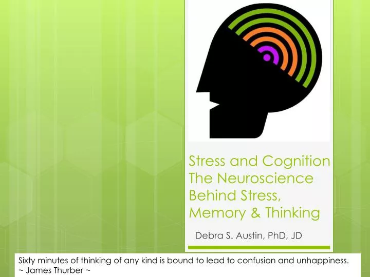stress and cognition the neuroscience behind stress memory thinking