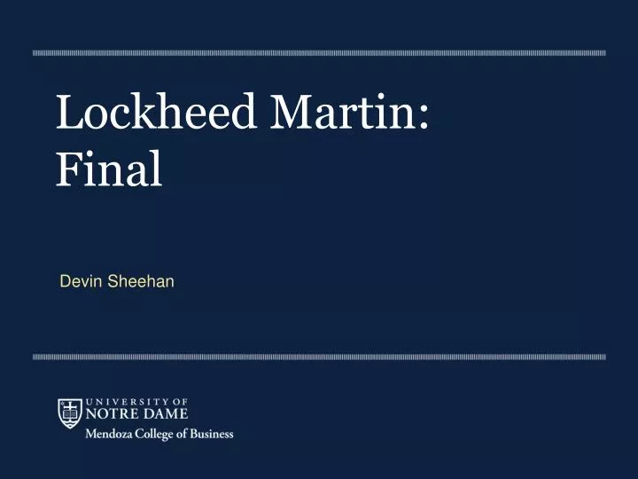 lockheed martin final