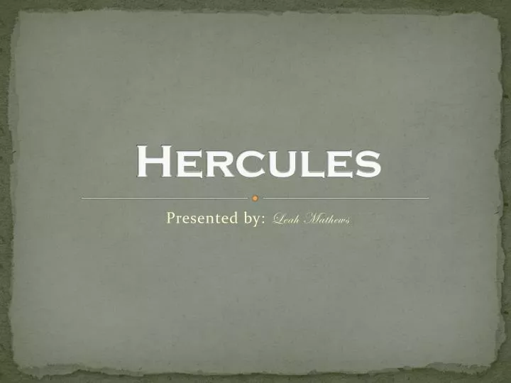 hercules