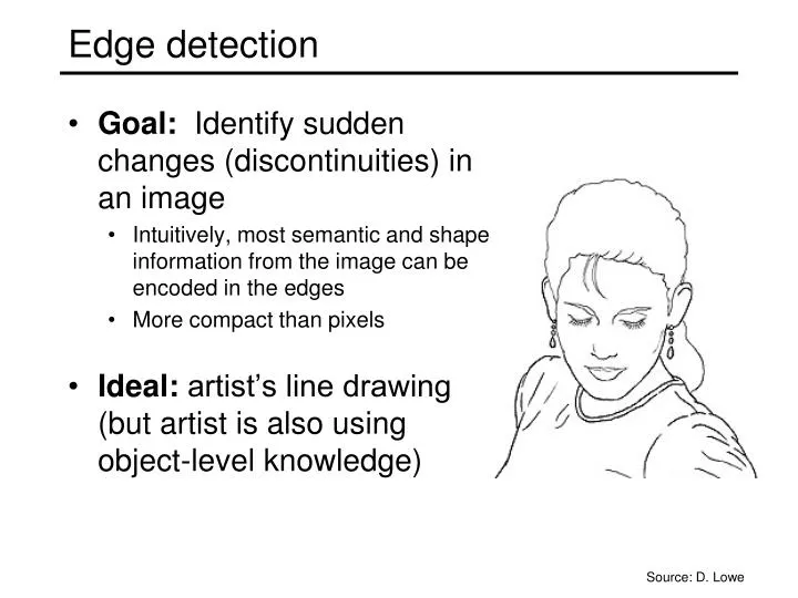 edge detection