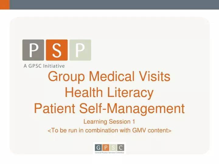 group medical visits health literacy patient self management