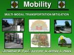 Mobility - slide 1