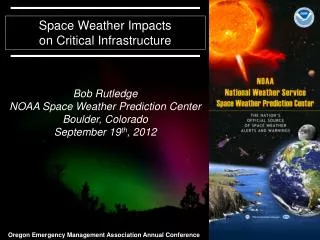 Space Weather Impacts on Critical Infrastructure