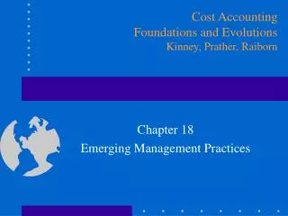 Chapter 18 Emerging Management Practices