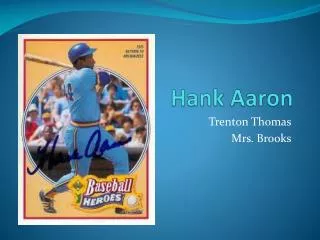 Hank Aaron