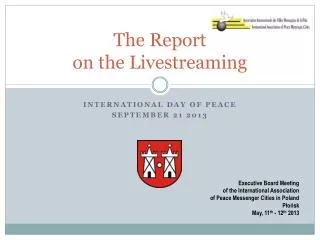 The Report on the Livestreaming