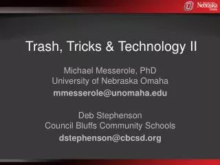 Trash, Tricks &amp; Technology II