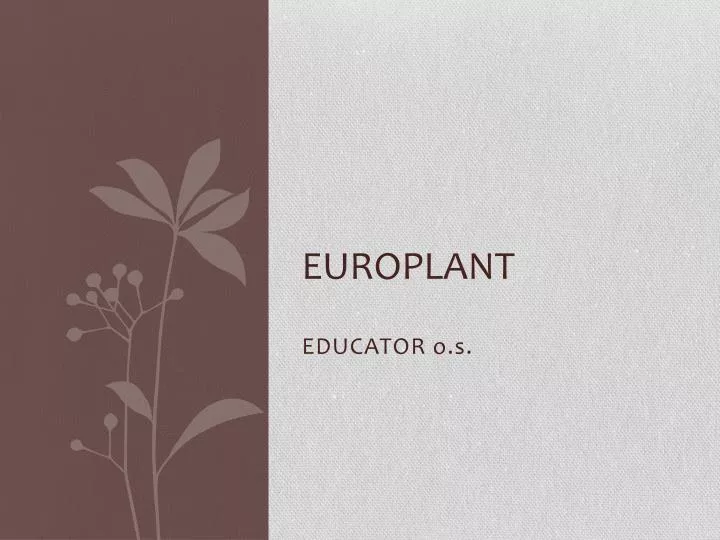 europlant