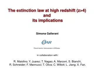 The extinction law at high redshift (z&gt;4) and its implications