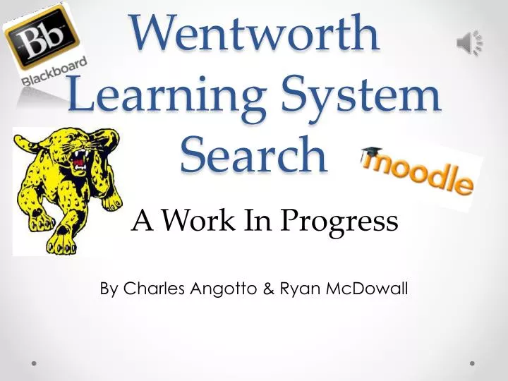 wentworth learning system search