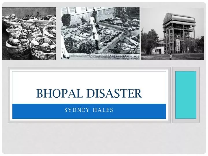 bhopal disaster