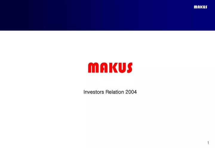 makus