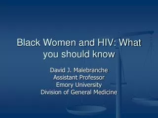 Black Women and HIV: What you should know