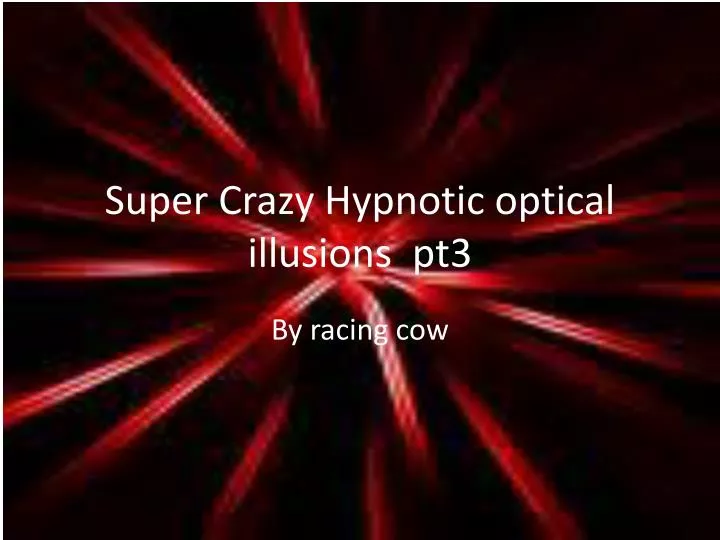 super crazy hypnotic optical illusions pt3