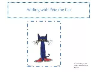 Adding with Pete the Cat