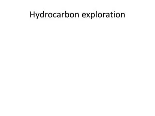 Hydrocarbon exploration