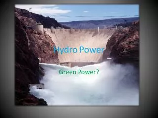 Hydro Power