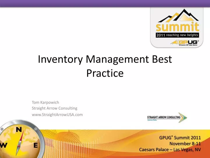 inventory management best practice
