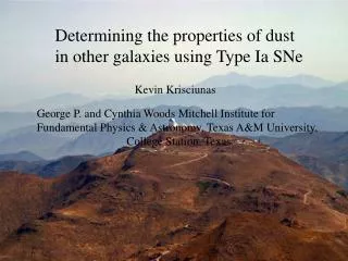 Determining the properties of dust in other galaxies using Type Ia SNe