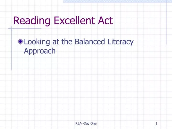 reading excellent act