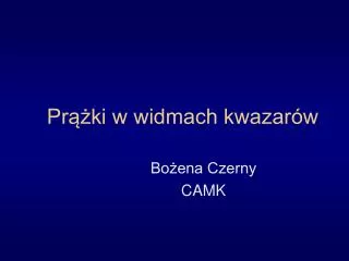 bo ena czerny camk