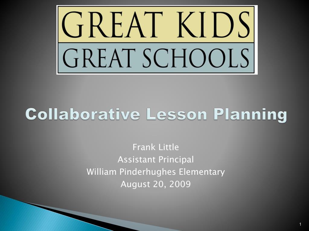 PPT - Collaborative Lesson Planning PowerPoint Presentation, free ...