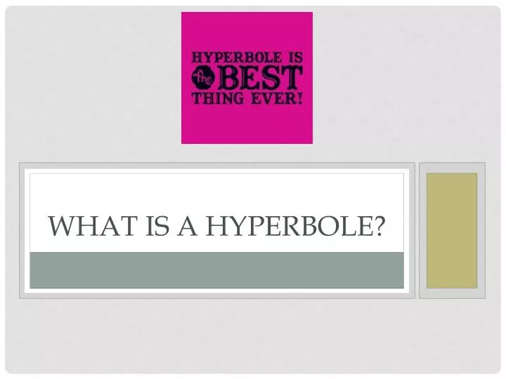 what is a hyperbole