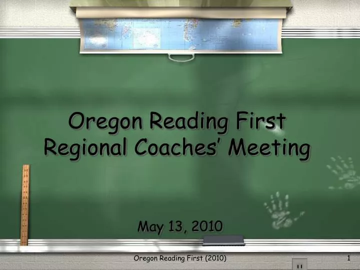 oregon reading first regional coaches meeting