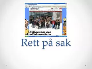 rett p sak