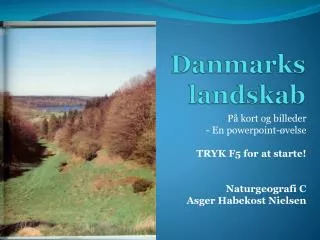 Danmarks landskab
