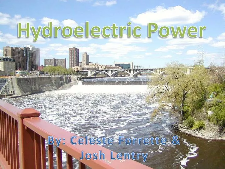 hydroelectric power