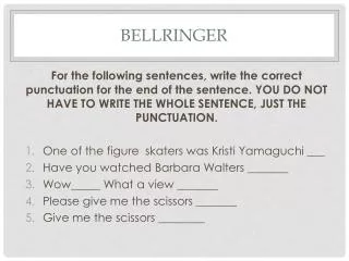bellringer