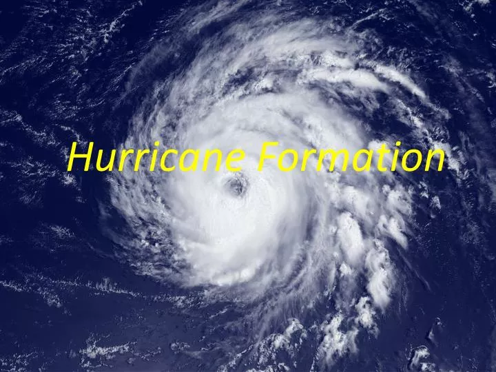 hurricane formation