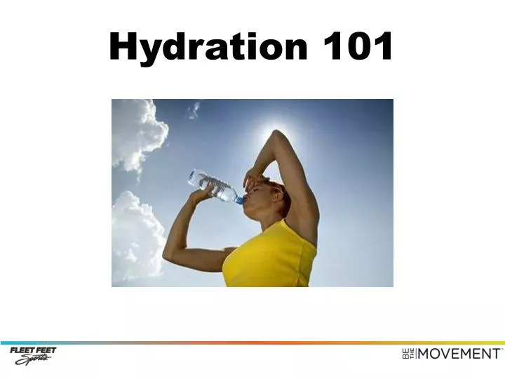 hydration 101
