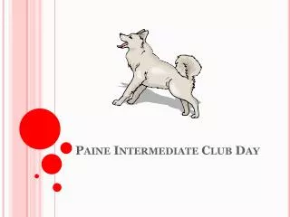 Paine Intermediate Club Day