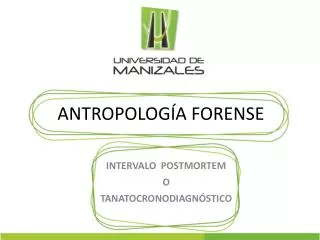 antropolog a forense