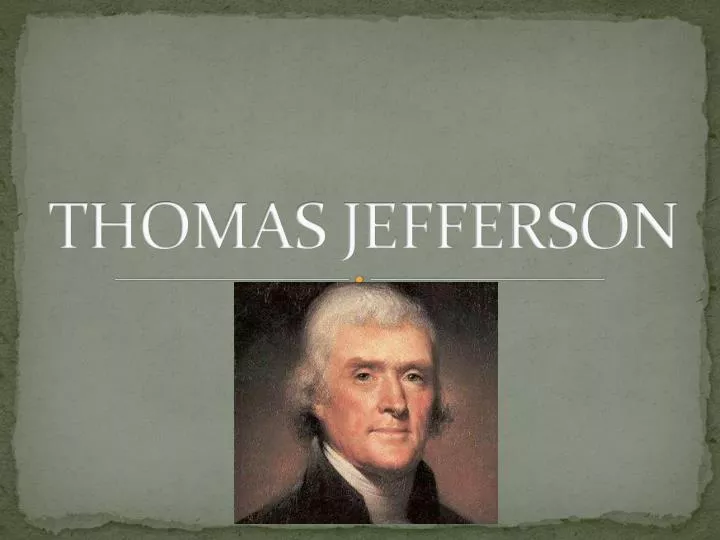 thomas jefferson