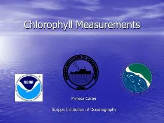 Chlorophyll Measurements