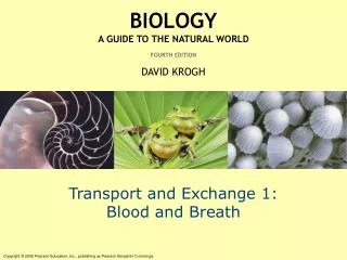 Transport and Exchange 1: Blood and Breath