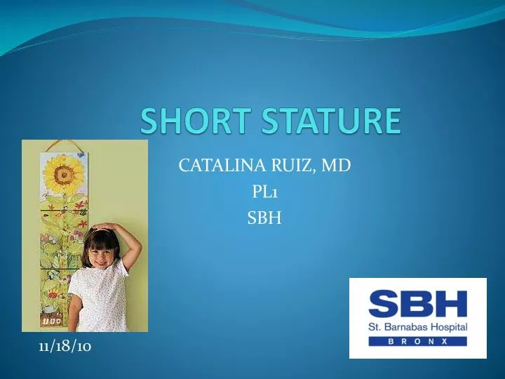 short stature