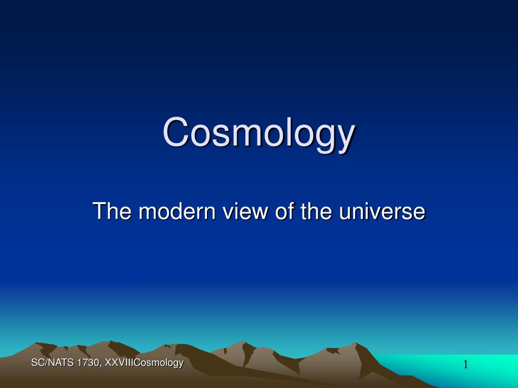 PPT - Cosmology PowerPoint Presentation, free download - ID:2760778