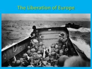 The Liberation of Europe