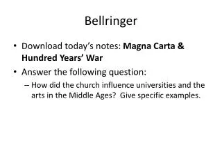 Bellringer