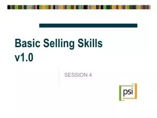 Basic Selling Skills v1.0
