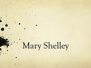 Mary Shelley